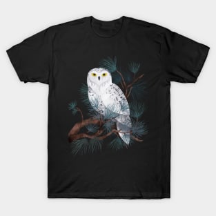 Snowy (Dark Night Version) T-Shirt